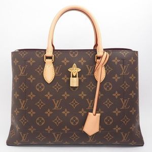 Louis Vuitton Flower Tote Monogram Hand Bag
